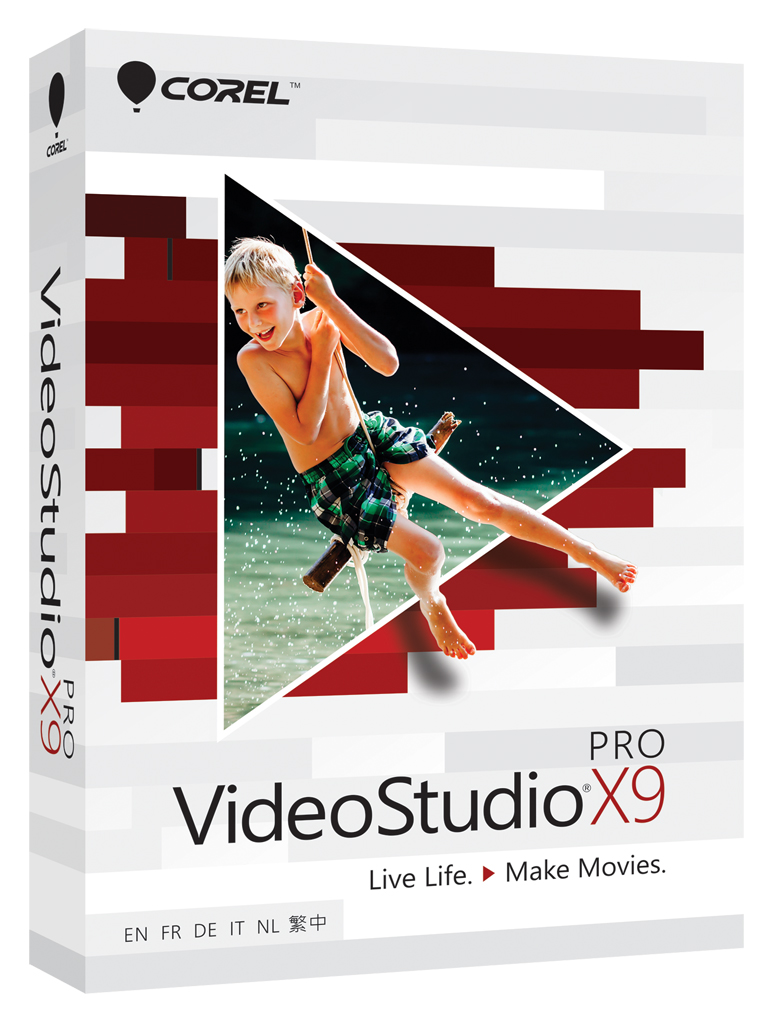 Corel VideoStudio X9 Pro EN/FR/IT/DE/NL Windows