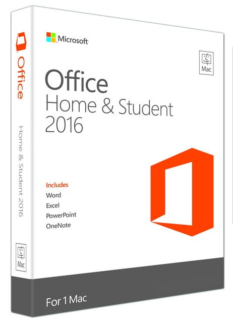 Microsoft Office Mac Home Student 2016 All Languages