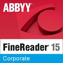 Подписка (электронный ключ) ABBYY FineReader PDF 15 Corporate 1 year 