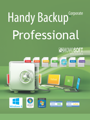 Право на использование (электронный ключ) Новософт Handy Backup Professional 8 2-3 ПК 