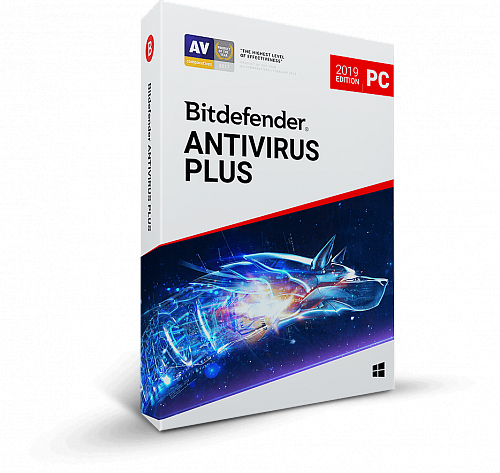 Подписка (электронный ключ) Bitdefender Bitdefender Antivirus Plus 2020, 1 год, 1 ПК Подписка (электронный ключ) Bitdefender Bitdefender Antivirus Plus 2020, 1 год, 1 ПК