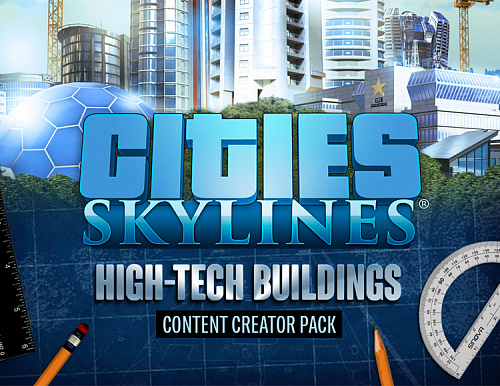 Право на использование (электронный ключ) Paradox Interactive Cities: Skylines - Content Creator Pack: High-Tech Buildings 
