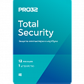 Право на использование (электронный ключ) PRO32 Total Security – лицензия на 1 год на 3 устройства 