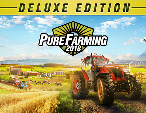 Право на использование (электронный ключ) Techland Pure Farming 2018 Deluxe 