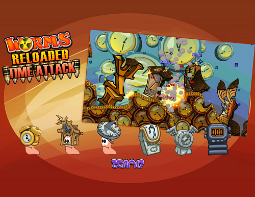 Право на использование (электронный ключ) Team 17 Worms Reloaded Time Attack Pack 