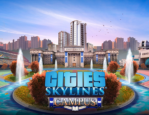 Право на использование (электронный ключ) Paradox Interactive Cities: Skylines - Campus 