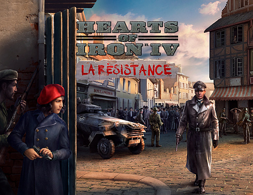 Право на использование (электронный ключ) Paradox Interactive Hearts of Iron IV: La Resistance DLC 